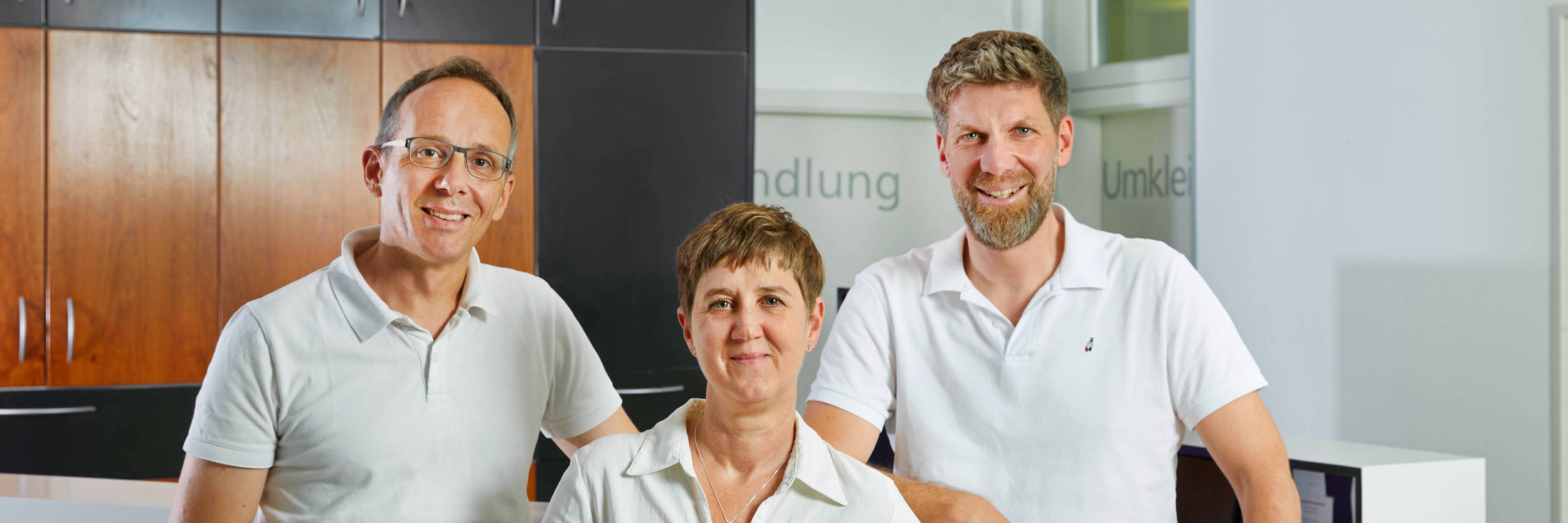 Dr. Thomas Dill (links), Daniela Holfeld (Mitte), Dr. Martin Löhr (rechts)