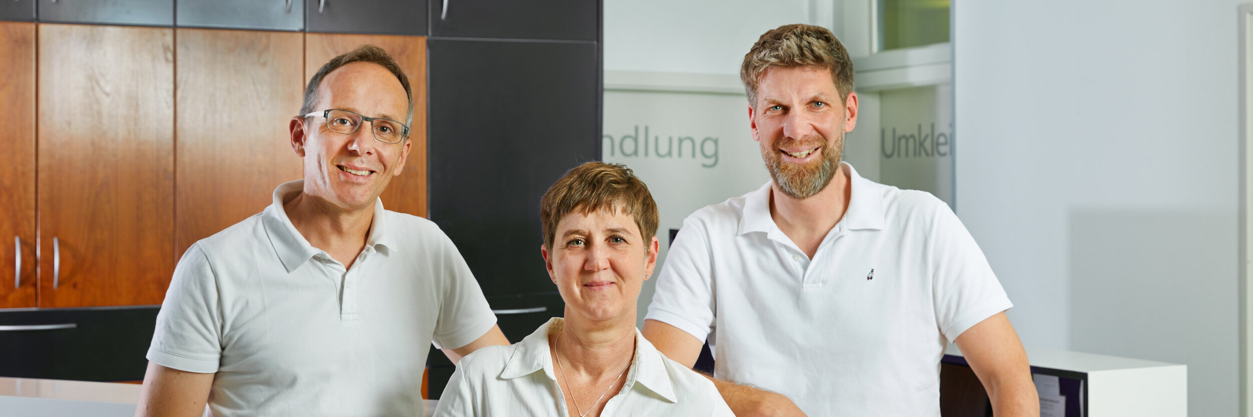 Dr. Thomas Dill (links), Daniela Holfeld (Mitte), Dr. Martin Löhr (rechts)